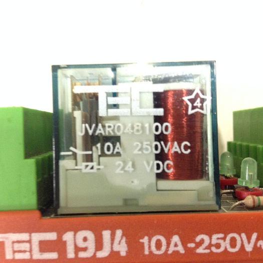 Used TEC Relay & Base 19J4 #82809