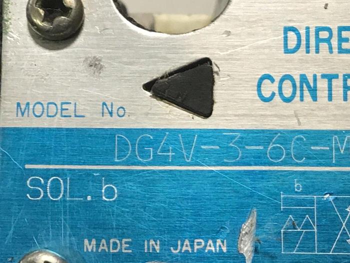 Used VICKERS Directional Control Valve DG4V36CMP7H750JA100 USED #129898