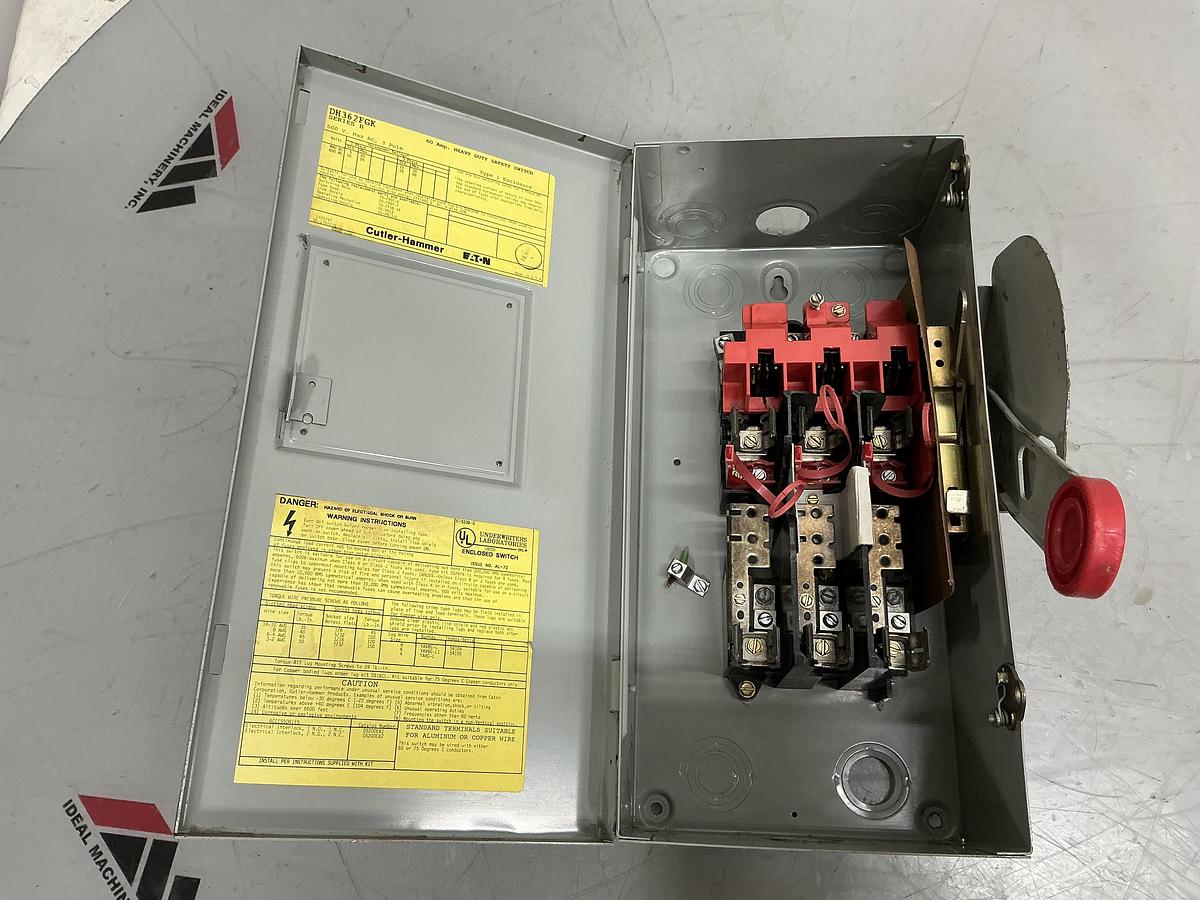 Used CUTLER HAMMER DH362FGK