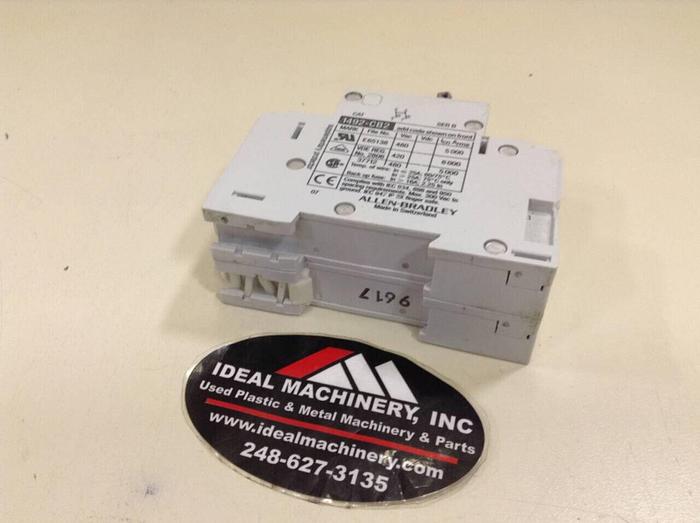 Used ALLEN BRADLEY 25 Amp Circuit Breaker 1492-CB2/H250 SER B #79636