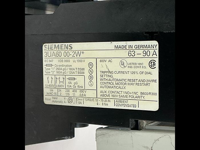 Used SIEMENS 3TF5022-OAK6