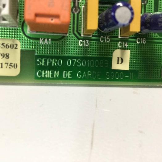 Used SEPRO Circuit Board S900-II 07S01008B USED
