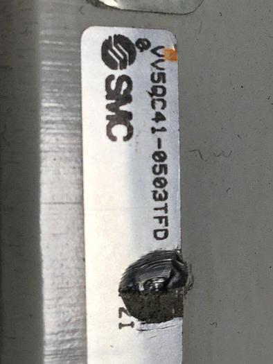 Used SMC Pneumatic Valve & Manifold VV5QC41-0503TFD #115106