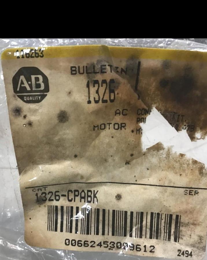 ALLEN BRADLEY AC Connector Kit 1326-CPABK NEW
