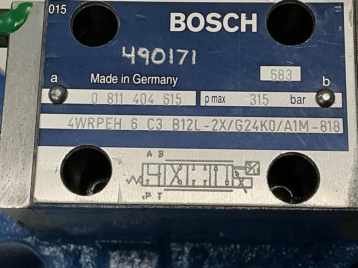 Used BOSCH 4WRPEH 6 C3 B12L-2X/G24K0/A1M-818