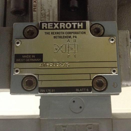 Used REXROTH Valve 4WRZ16W1-150-50/6A24N9EZ4/D3MR-XXX Used