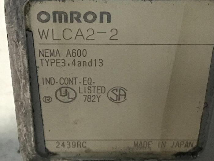 Used OMRON Limit Switch WLCA2-2 USED