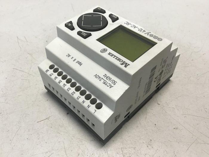 Used MOELLER Easy Control Relay 412-AC-RC #129812