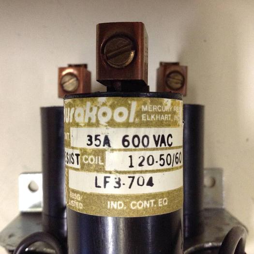 Used DURAKOOL Relay Contactor LF3-704 #88351