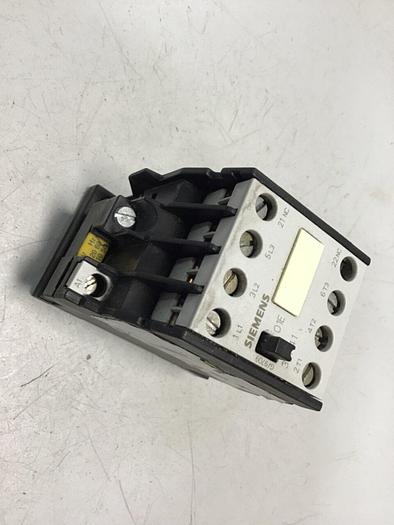 Used SIEMENS Contactor 3TF4101-0A #123239