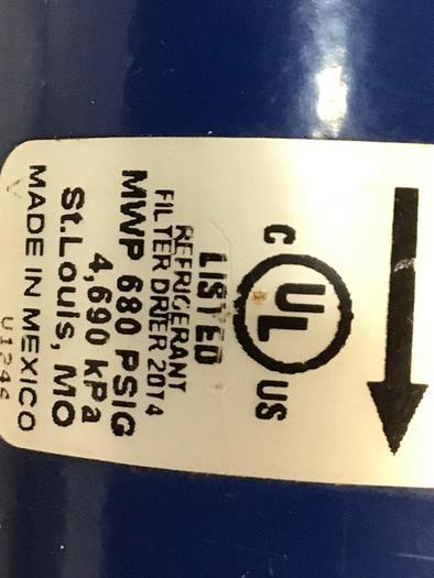 Used EMERSON Liquid Line Filter Drier EK-084 #124193