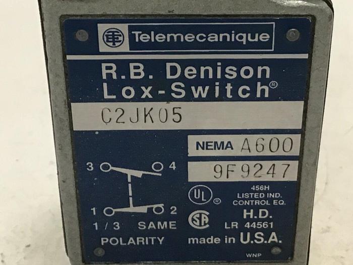 Used TELEMECANIQUE Lox-Switch C2JK05 #121777