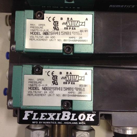 Used NUMATICS Solenoid Valve 082SS415M019M61 #80028