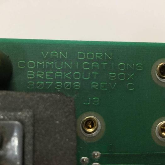 Used CINCINNATI MILACRON Communications Breakout Board 307308 #92740