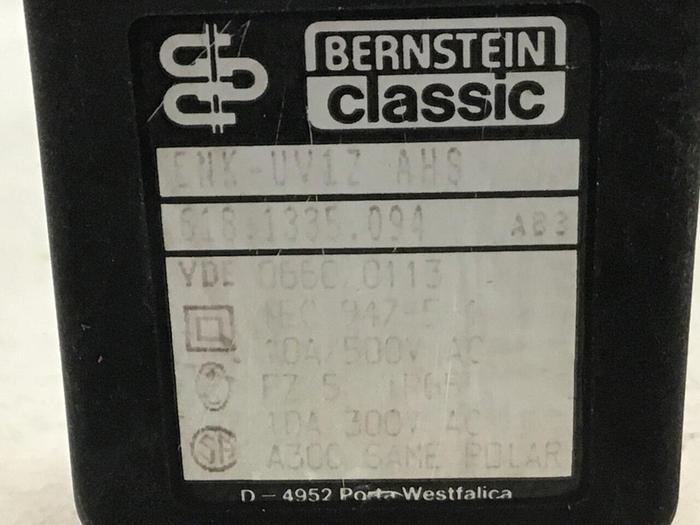 Used BERNSTEIN Limit Switch ENK-UV1Z AHS Used
