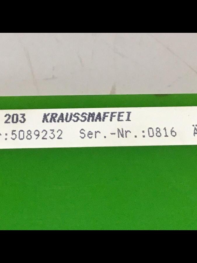 Used KRAUSS MAFFEI Amplifier Control Card KR 200 USED
