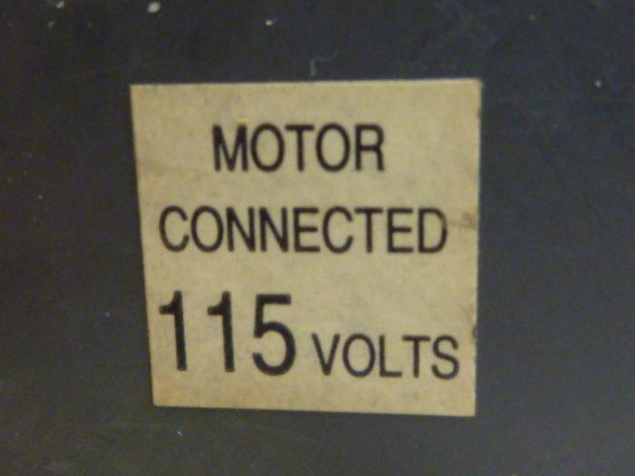 Used FRANKLIN ELECTRIC 1/2 HP Motor 1102685401 #55032