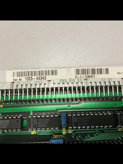 Used ELEKTRONIK Circuit Board E-7TEMP D1323E USed