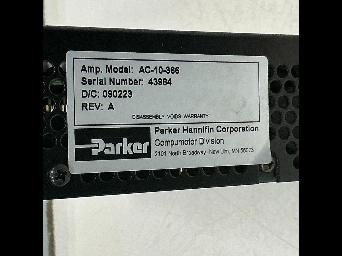 Used PARKER AC-10-366