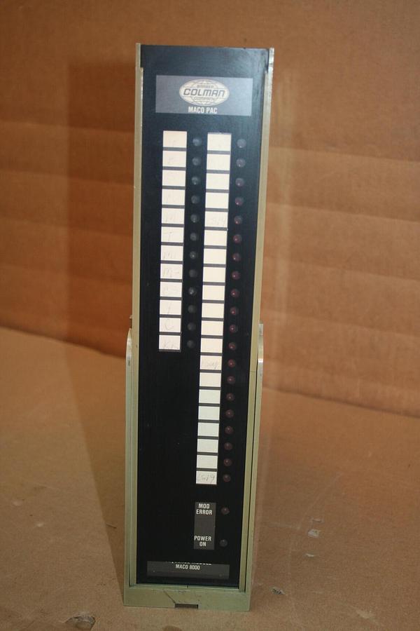 Used BARBER COLMAN Sequence Module 80CC-11001-101-0-00 #8024