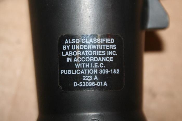 Used HUBBELL Male Plug 520P5W Used