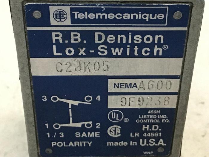 Used TELEMECANIQUE Lox-Switch C2JK05 #121804