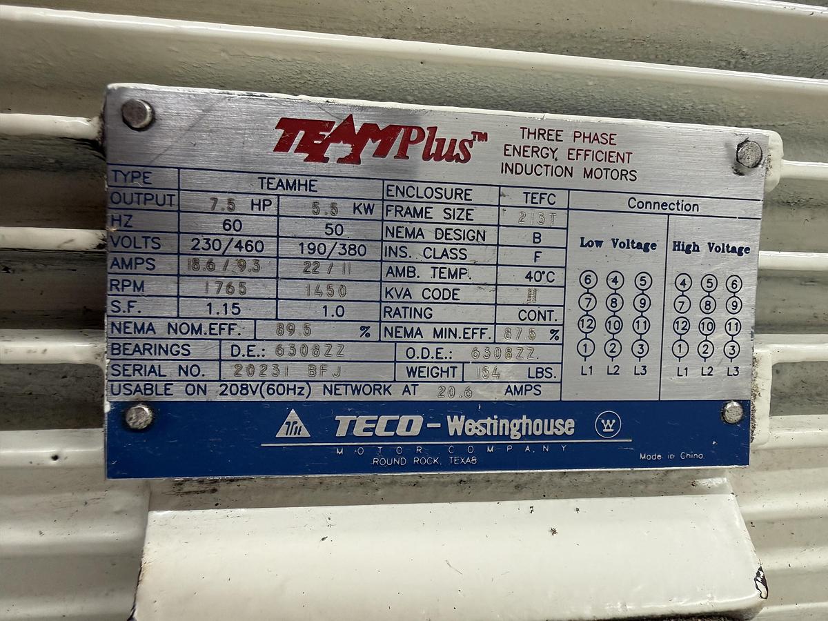 Used DNL / NOT CLEANED NELMOR RG1012M1 Grinder Granulator USED