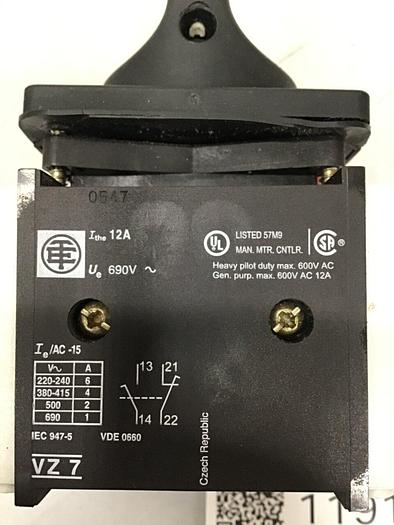 Used CARLO GAVAZZI Semiconductor Contactor VDE0660 #119178
