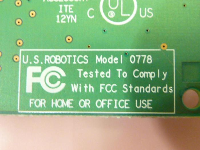 Used US ROBOTICS Modem USR5610B #43481