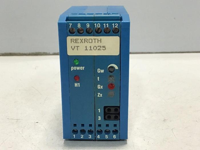 Used REXROTH Amplifier Control Module VT11025 #125389
