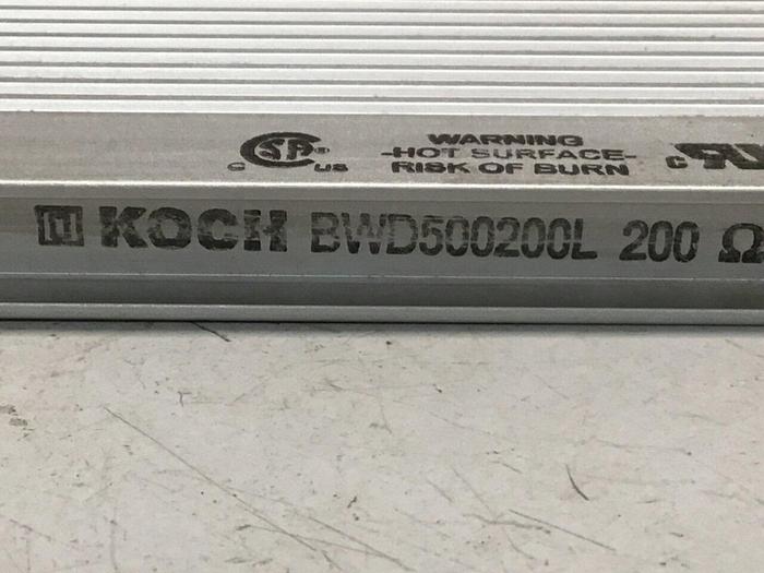 Used KOCH Braking Resistor BWD500200L #119286