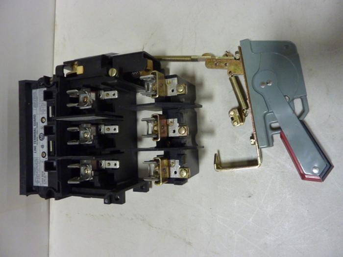 Used ALLEN BRADLEY 30 Amp Disconnect Switch 1494V-DS30 SER A #57398