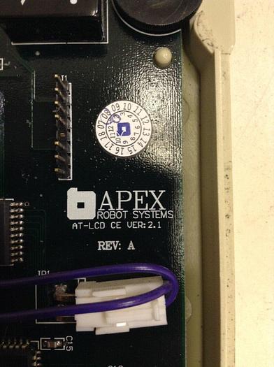 Used APEX Teach Pendant AT-LCD CE Teach Pendant Used