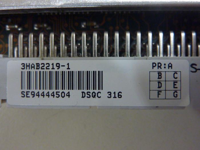 Used ABB Circuit Board 3HAB2219-1 Used