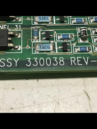 Used VAN DORN Pathfinder DC Output Board PC330-038 Used