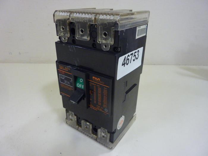 Used FUJI ELECTRIC 30 Amp Circuit Breaker H53B-30 #46753