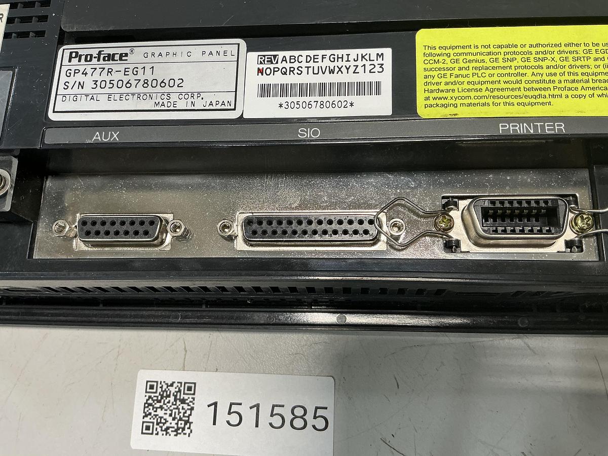 Used PRO-FACE GP477R-EG11