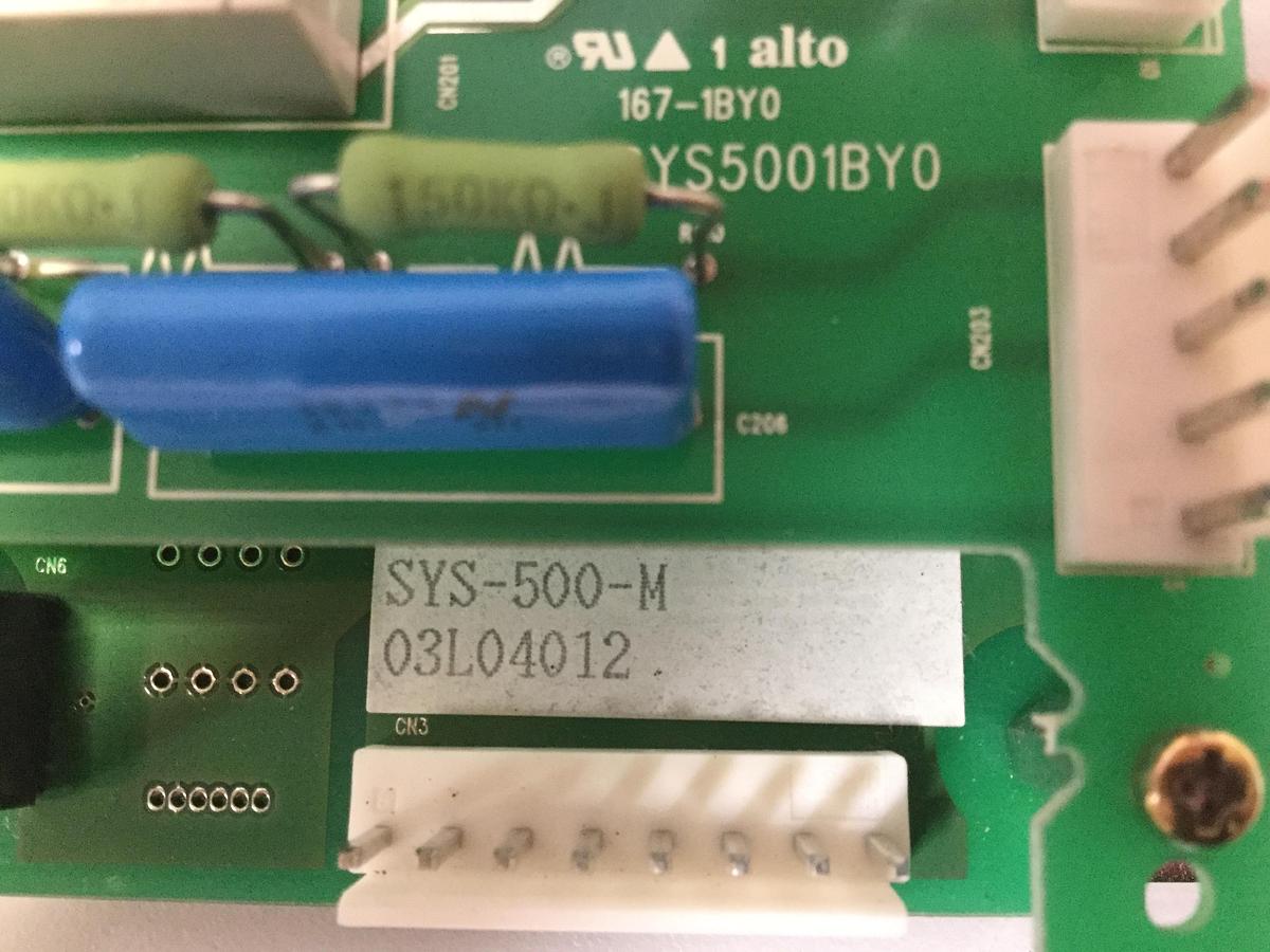 Used SYSCO Display Control Panel SYS-500 USED