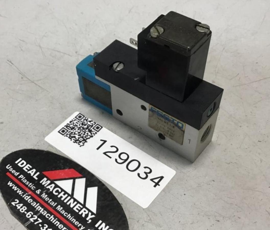 Used FESTO Vacuum Generator/Solenoid Valve VAD-ME-1/8 USED