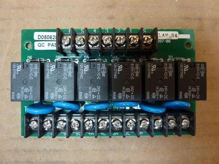 Used MIDON DESIGN Circuit Board RELAY04 #24898