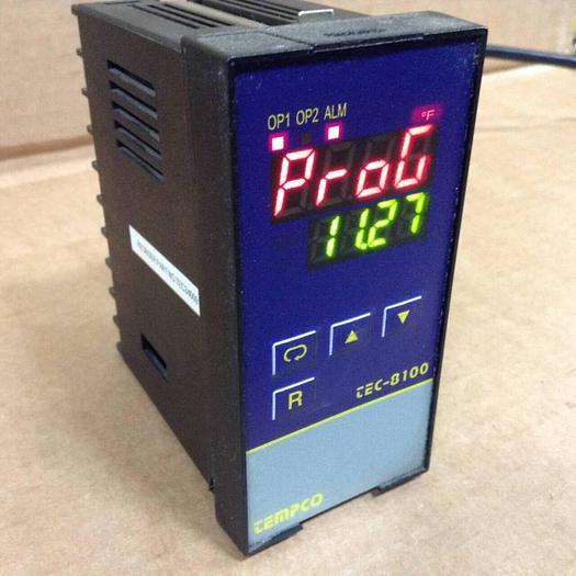 Used TEMPCO Temperature Control TEC-8100 #76892