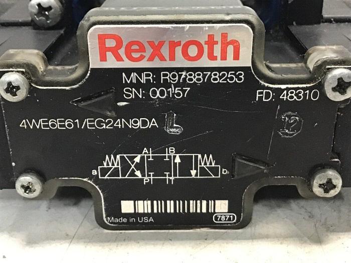Used REXROTH Valve 4WE6E61/EG24N9DA #132329