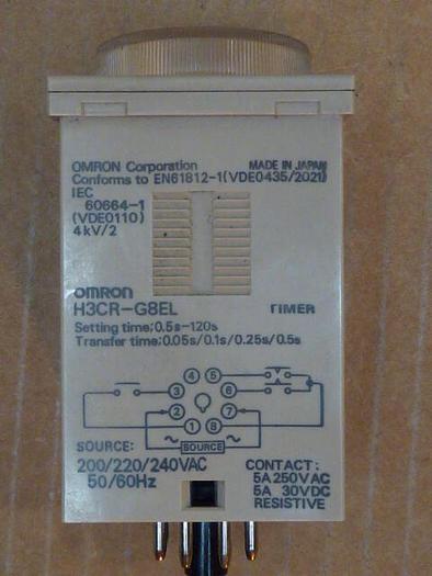 Used OMRON Timer H3CR-G8EL USED