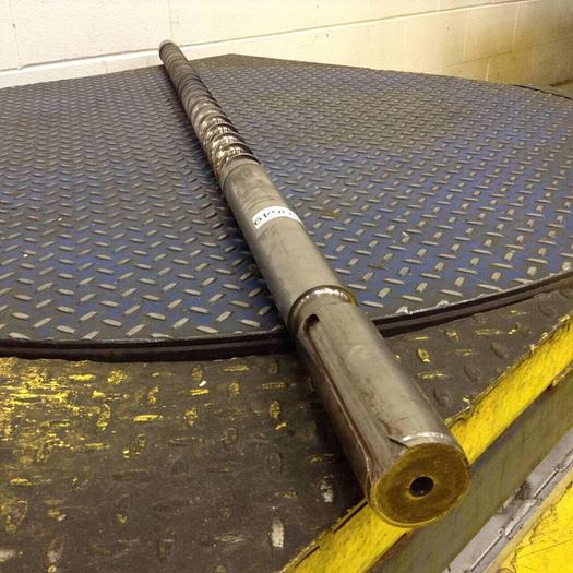 Used TOSHIBA 50 mm 20:1 L/D Material Feed Screw EC 220 N #80649