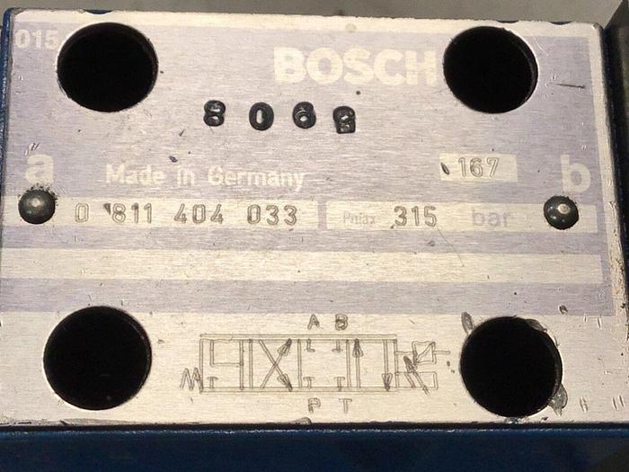 Used BOSCH SERVO Proportional Valve 0 811 404 033 USED