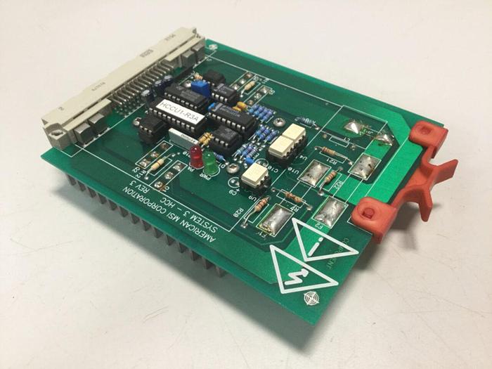 Used AMERICAN MSI System 3 Heater Control Card 3000.020.087 #106150
