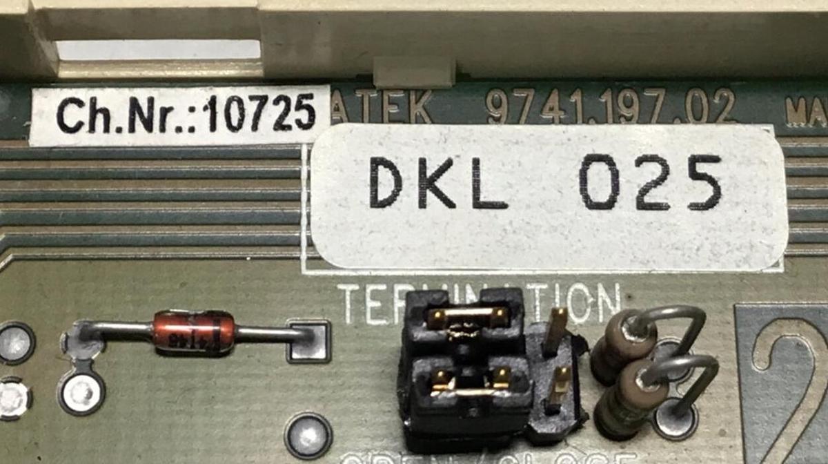 Used SIGMATEK Terminal Base Module DKL025 05-024-025-D USED