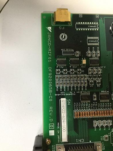 Used YASKAWA Circuit Board JANCD-MIF01 REV D #108485