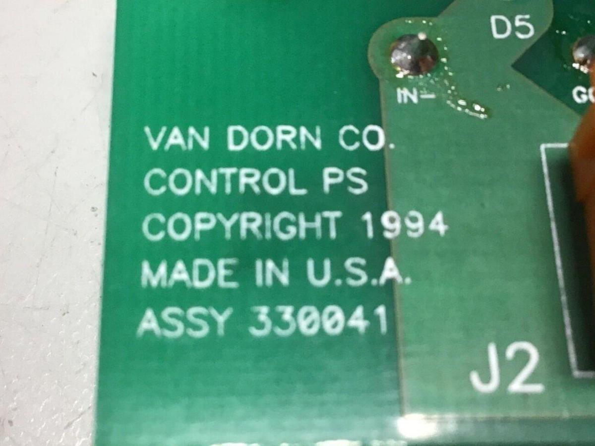 Used VAN DORN Circuit Board 330041 PC330-041 Used