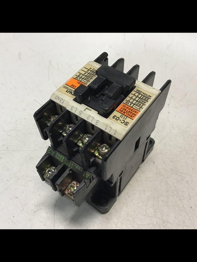Used FUJI ELECTRIC Contactor SC-03 4NC0A0 Used